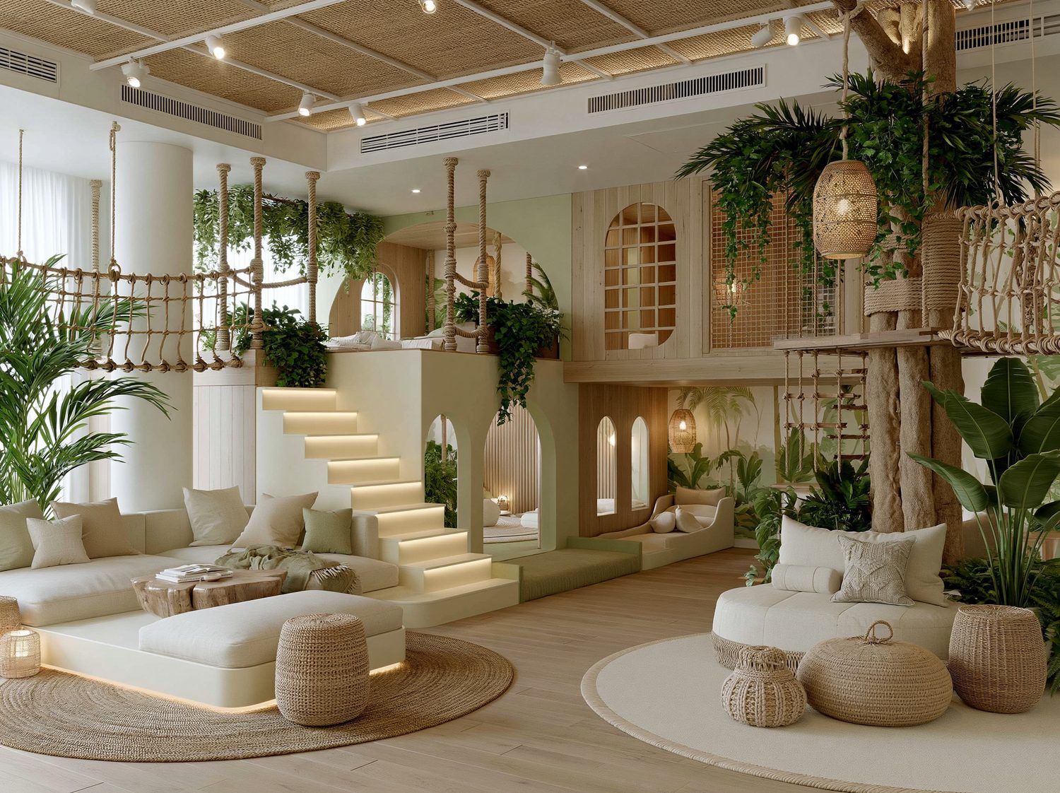 Designer kids club for a resort