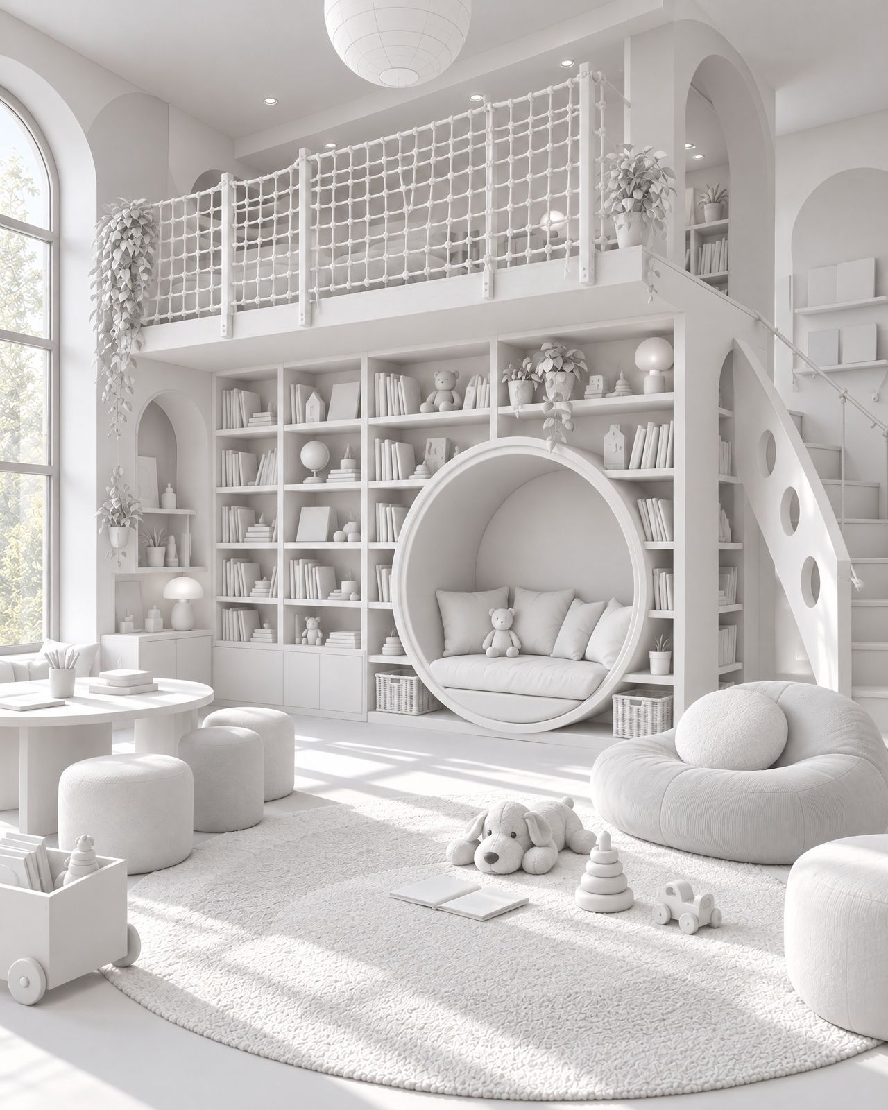 Libreria Soppalco, 3D model