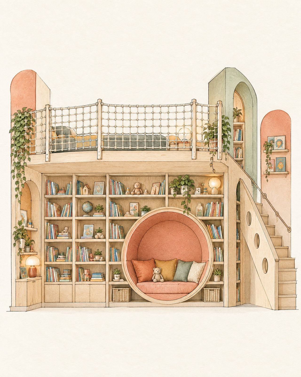 Libreria Soppalco, elevation